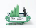 ZIPLink reduced-width feedthrough module, 48-pole, DIN rail mount.-ZL-RTB40-1