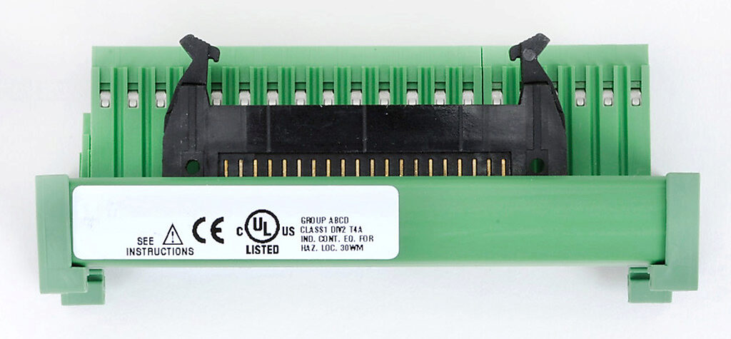ZIPLink feedthrough module, 40-pole, DIN rail mount.-ZL-RTB40
