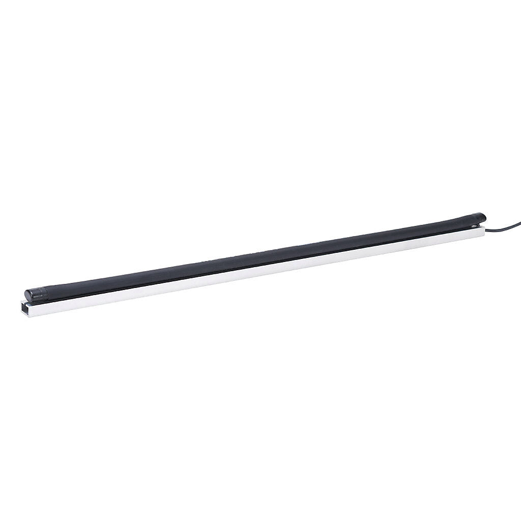 ASO Safety Solutions safety contact edge, 15 x 10mm, 1.5ft length, pigtail, 8.2ft/2.5m cable length. Aluminum mounting rail included. Preassembled with 8.2k ohm resistor for 2-wire installation.-1501-1465