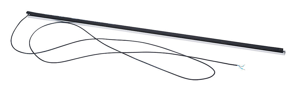 ASO Safety Solutions safety contact edge, 15 x 10mm, 3ft length, pigtail, 8.2ft/2.5m cable length. Aluminum mounting rail included. Preassembled with 8.2k ohm resistor for 2-wire installation.-1501-1469