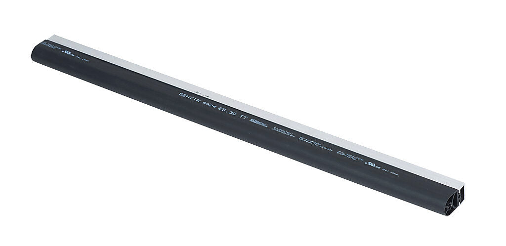ASO Safety Solutions safety contact edge, 25 x 30mm, 2ft length. Aluminum mounting rail included. Purchase required end caps separately.-1502-2110