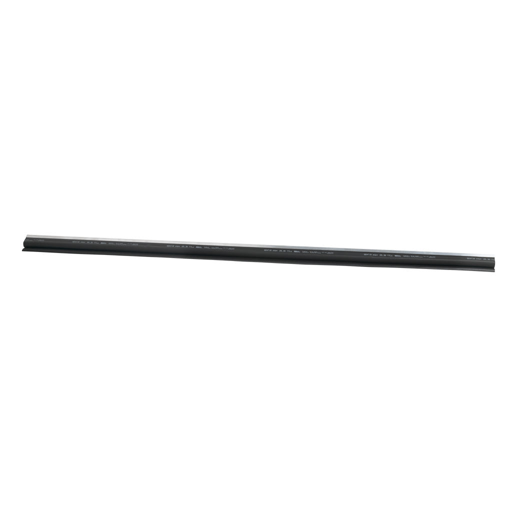 ASO Safety Solutions safety contact edge, 25 x 30mm, 5ft length. Single sided sealing lip and aluminum mounting rail included. Purchase required end caps separately.-1502-6221