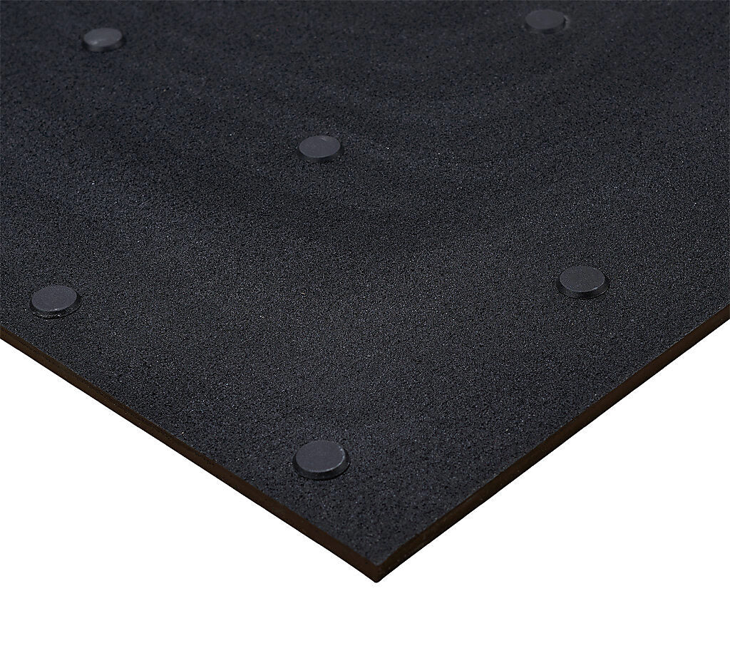 ASO Safety Solutions safety contact mat, 24 x 48in, straight edge, 24 VAC/VDC operating voltage, aluminum contact surface, IP65, 4.7in/120mm cable length, (1) 3-pin male M8 connector and (1) 3-pin female M8 connector.-1602-4550