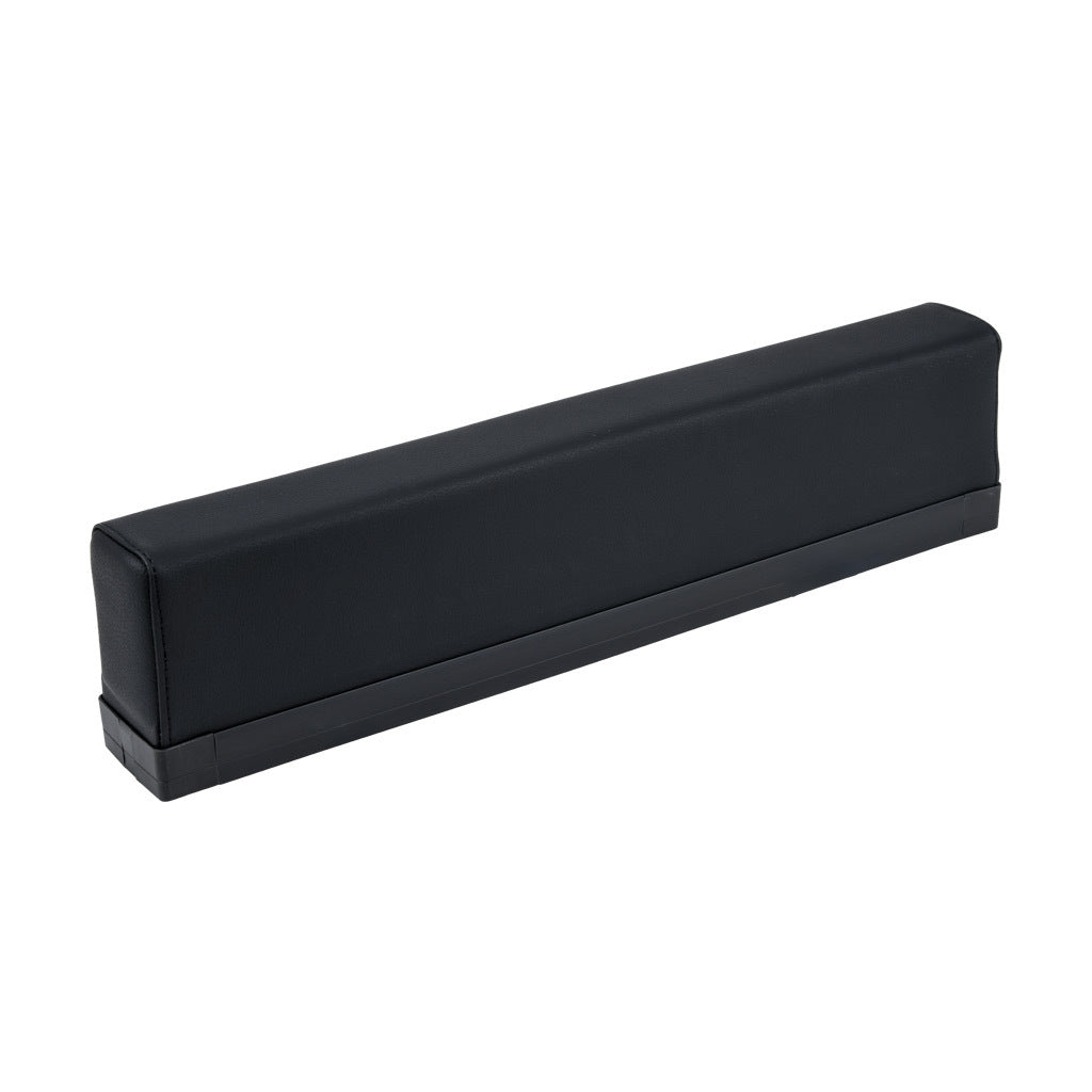 ASO Safety Solutions safety contact bumper, 60 x 100mm, 1.5ft length, black, (1) 3-pin male M8 connector and (1) 3-pin female M8 connector, 4.7in/120mm cable length. Aluminum mounting rail included.-1701-6160