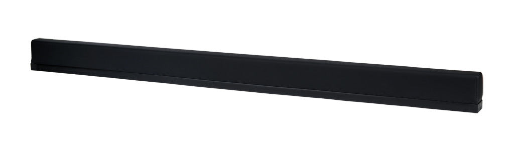 ASO Safety Solutions safety contact bumper, 60 x 100mm, 5ft length, black, (1) 3-pin male M8 connector and (1) 3-pin female M8 connector, 4.7in/120mm cable length. Aluminum mounting rail included.-1701-6200