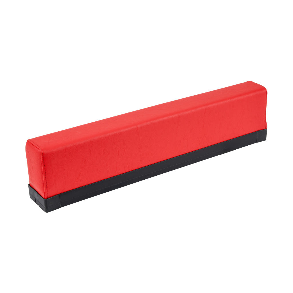 ASO Safety Solutions safety contact bumper, 60 x 100mm, 1.5ft length, red, (1) 3-pin male M8 connector and (1) 3-pin female M8 connector, 4.7in/120mm cable length. Aluminum mounting rail included.-1701-6220