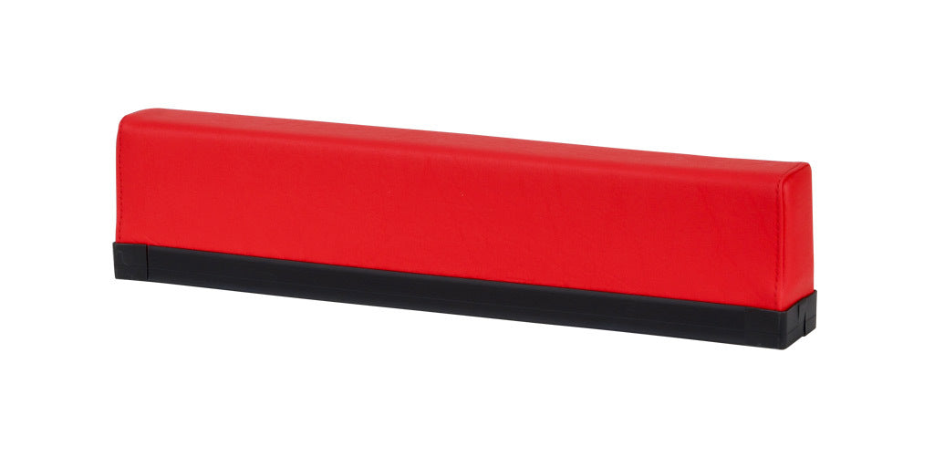 ASO Safety Solutions safety contact bumper, 60 x 100mm, 1.5ft length, red, (1) 3-pin male M8 connector and (1) 3-pin female M8 connector, 4.7in/120mm cable length. Aluminum mounting rail included.-1701-6220