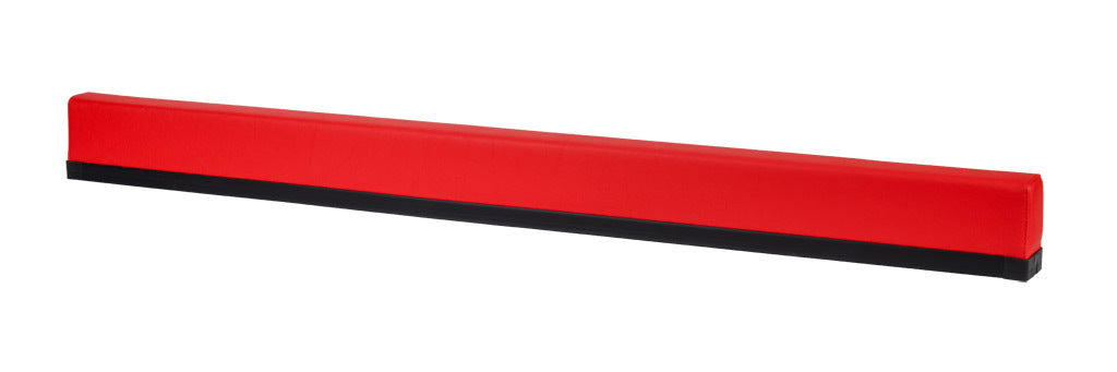 ASO Safety Solutions safety contact bumper, 60 x 100mm, 4ft length, red, (1) 3-pin male M8 connector and (1) 3-pin female M8 connector, 4.7in/120mm cable length. Aluminum mounting rail included.-1701-6250