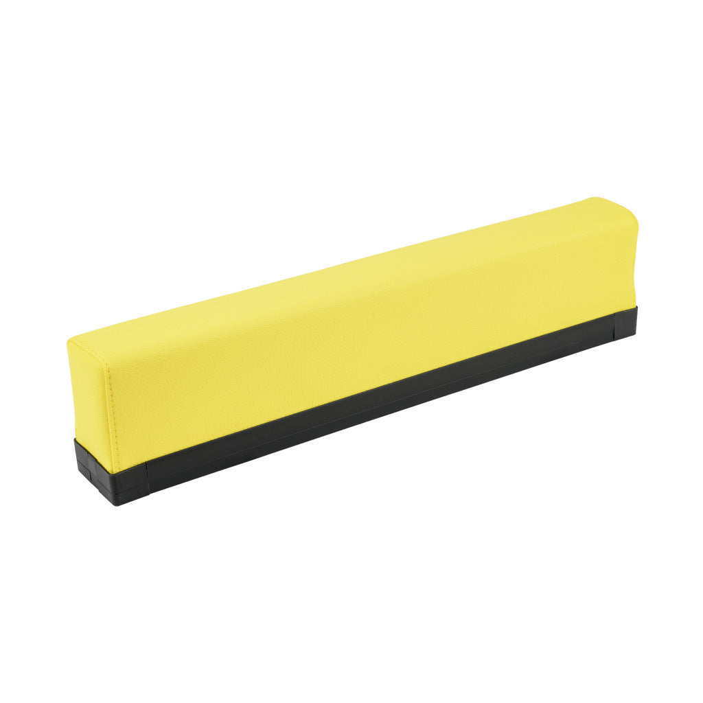 ASO Safety Solutions safety contact bumper, 60 x 100mm, 1.5ft length, yellow, (1) 3-pin male M8 connector and (1) 3-pin female M8 connector, 4.7in/120mm cable length. Aluminum mounting rail included.-1701-6280