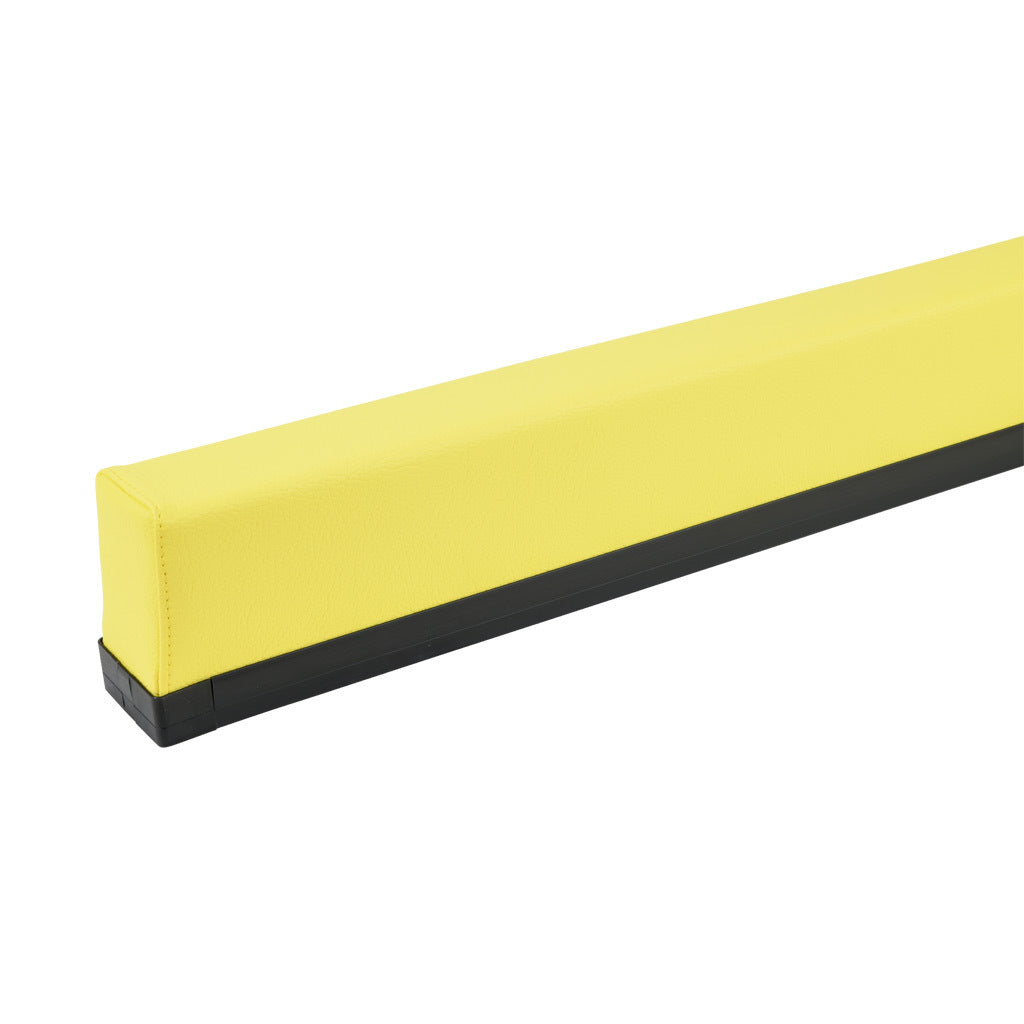 ASO Safety Solutions safety contact bumper, 60 x 100mm, 4ft length, yellow, (1) 3-pin male M8 connector and (1) 3-pin female M8 connector, 4.7in/120mm cable length. Aluminum mounting rail included.-1701-6310