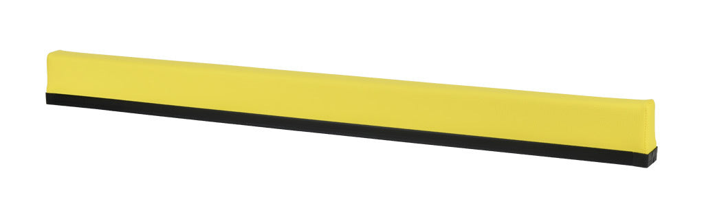 ASO Safety Solutions safety contact bumper, 60 x 100mm, 4ft length, yellow, (1) 3-pin male M8 connector and (1) 3-pin female M8 connector, 4.7in/120mm cable length. Aluminum mounting rail included.-1701-6310