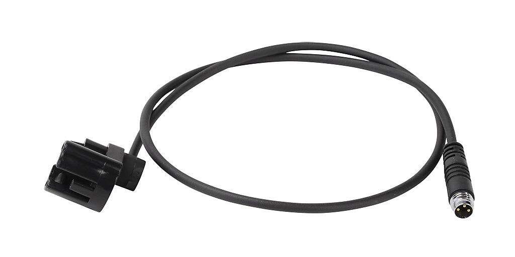 ASO Safety Solutions safety contact edge end cap, 1.6ft/0.5m cable length, 3-pin male M8. For use with 25 x 30mm safety contact edge.-1804-2195
