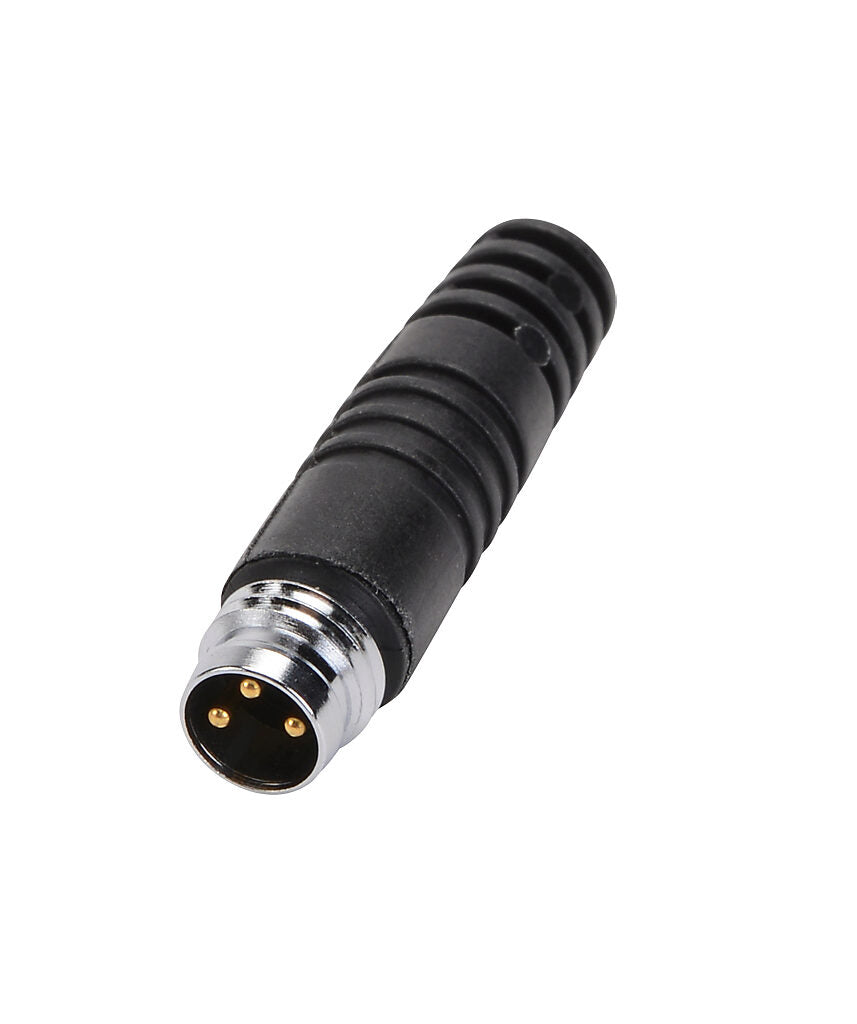 ASO Safety Solutions terminating resistor, 8.2k ohm, 3-pin male M8. For use with safety contact mats and bumpers.-1810-0190