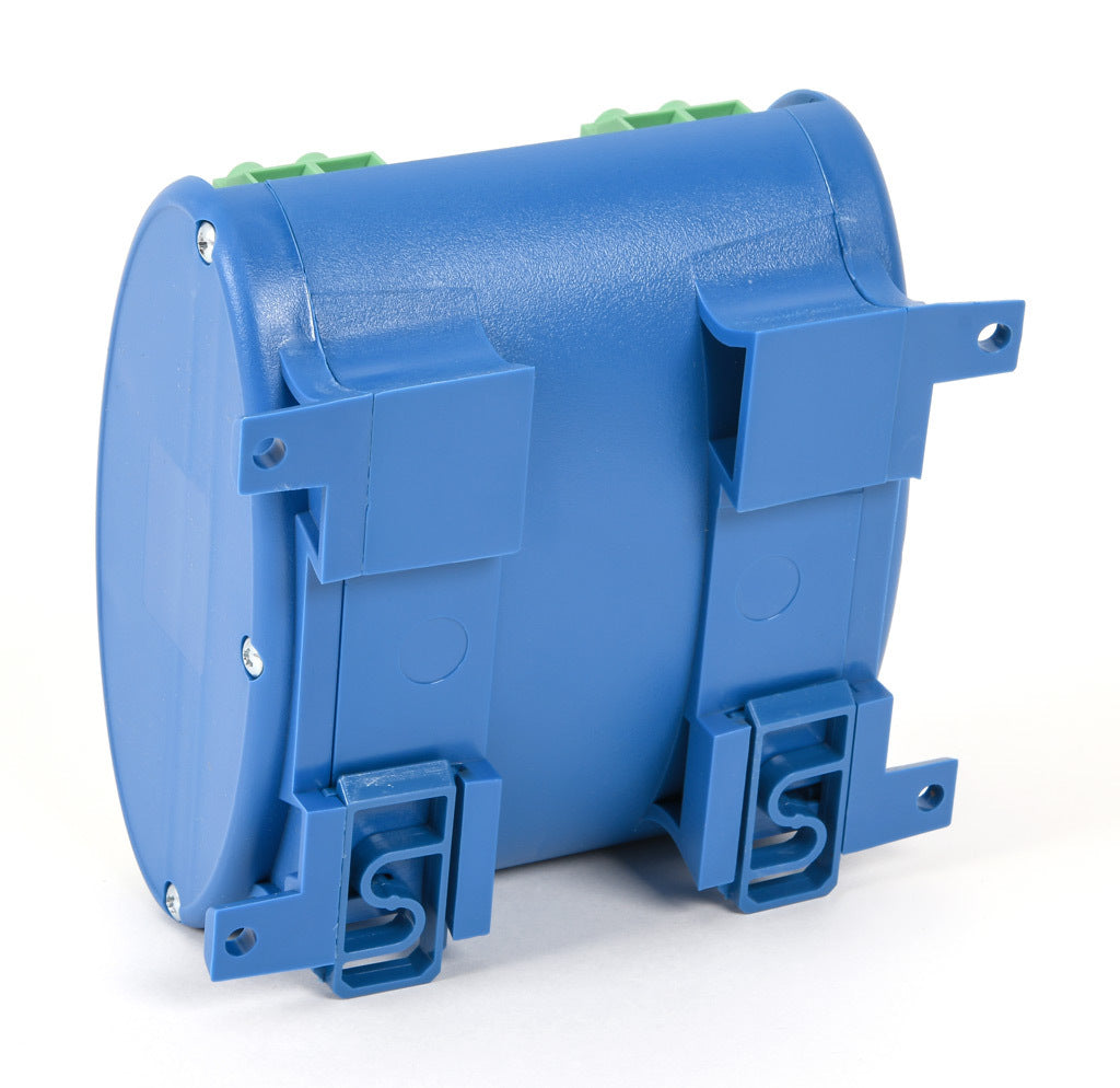 AcuAMP AC voltage transducer, 3-phase, 0-300 VAC line-to-line sensing range, True RMS, (4) 4-20 mA and (1) relay, SPST-N.O. output, 0.5A @ 125 VAC, 1A @ 30 VDC output rating, phase loss @ 180 VAC non-adjustable trip point, 24 VAC/VDC operating voltage.-3VACT300-LL-42-24