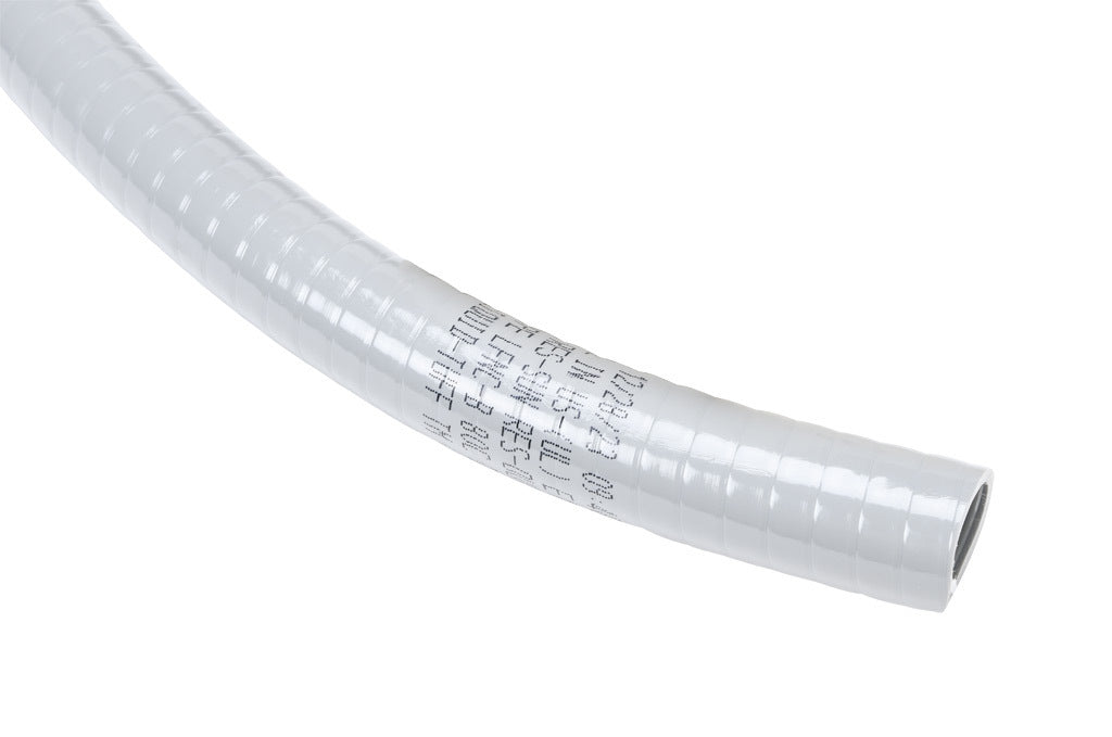 Atkore Liquid-Tuff 6000 liquid-tight flexible non-metallic conduit, embedded spiral rigid PVC, PVC wall, 3/4in trade size, gray, UL-1660 Listed, 25ft/7.6m coil length.-6003-22-00