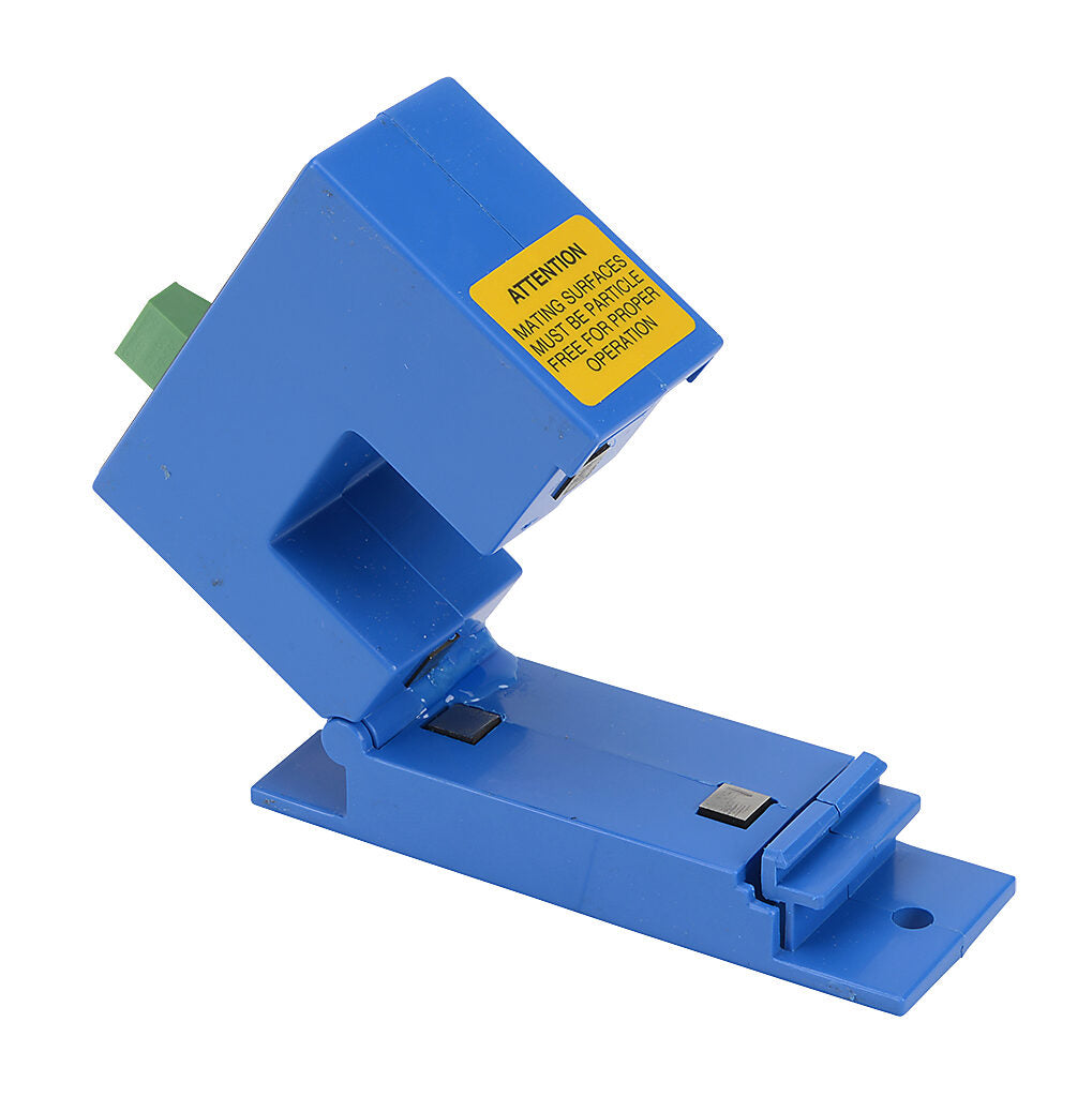 AcuAMP AC current switch, split core, 0-150A sensing range, 100-150A adjustable trip point, single-turn scaled potentiometer, solid state switch, N.O. output, 0.15A @ 240 VAC/VDC output rating.-ACSL150-AE-S
