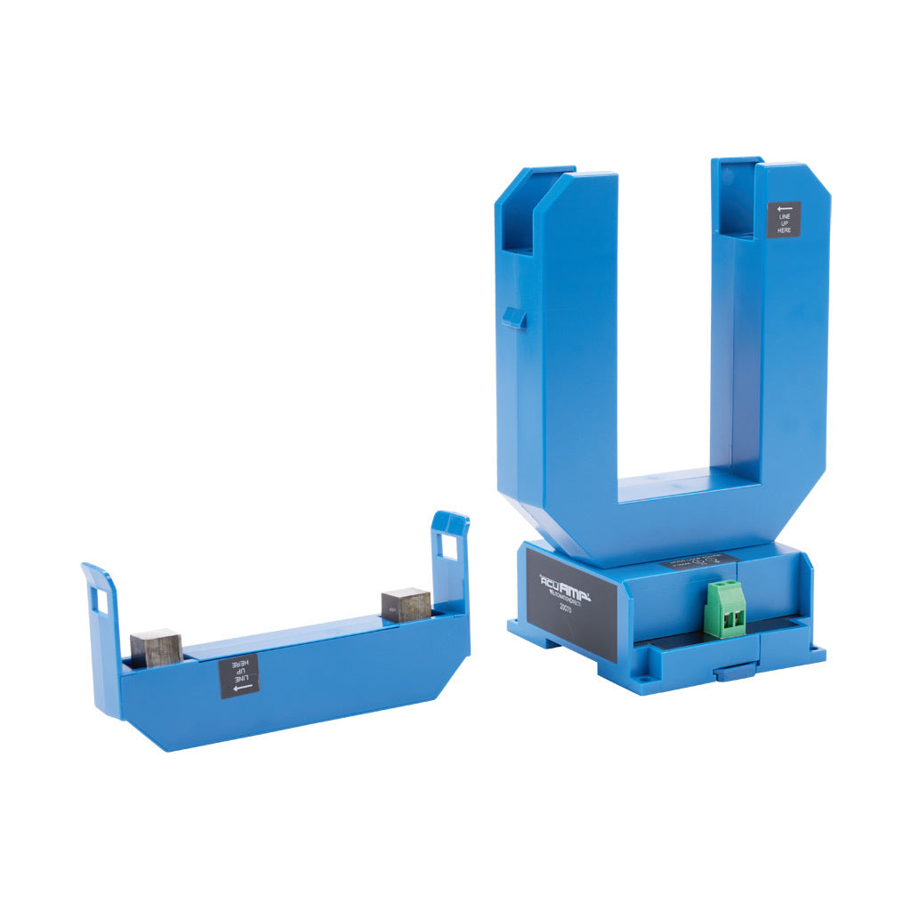 AcuAMP AC current transducer, 1-phase, split core, 0-1200A sensing range, 4-20 mA output.-ACT1200-42L-S