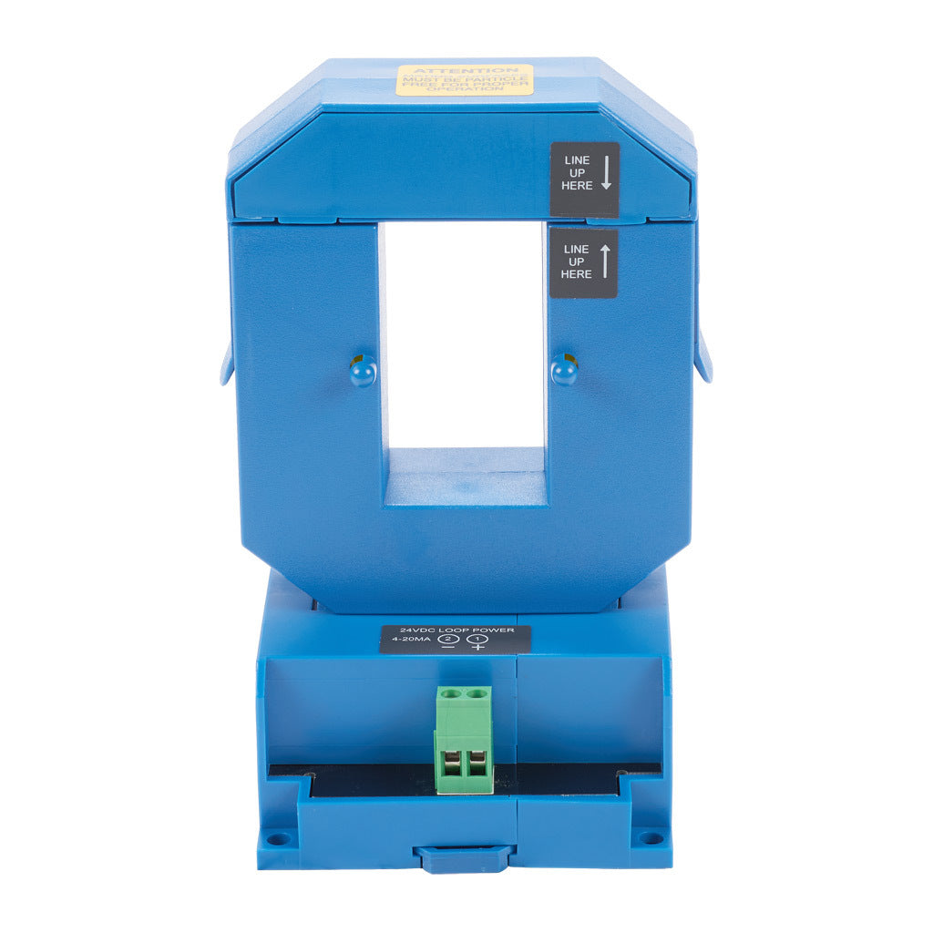 AcuAMP AC current transducer, 1-phase, split core, 0-600A sensing range, True RMS, 4-20 mA output.-ACTR600-42L-S