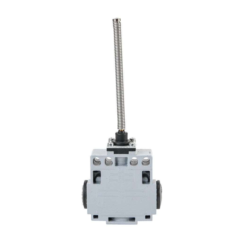 AchieVe IEC limit switch, 360 degree stainless steel spring, 90-degree adjustable head, (1) N.O./(1) N.C. contact(s), snap action, 20-22mm or 40-42mm hole spacing, zinc alloy, (3) 1/2in NPT entries.-ADM2T93Z11