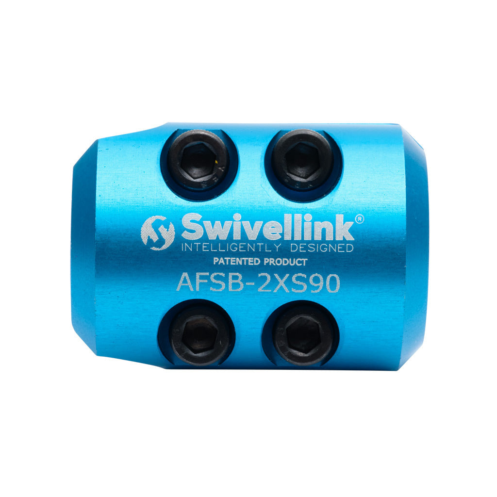 Swivellink XS series imperial tee knuckle.-AFSB-2XS90