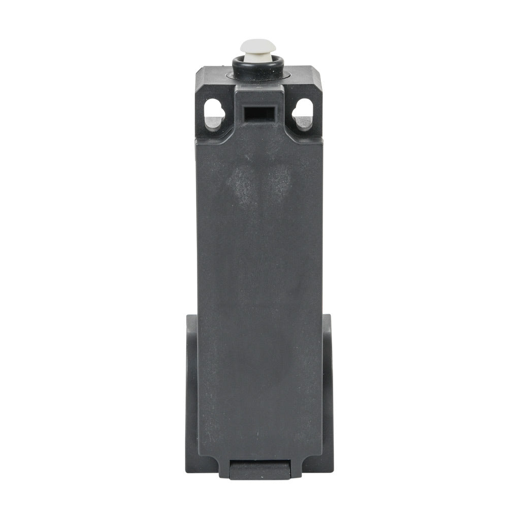 AchieVe IEC limit switch, plastic plunger, (2) N.C. contact(s), snap action, solenoid or manual reset, 20-22mm hole spacing, plastic, (2) PG11 and (1) 1/2in NPT cable entries.-AHP2R002J02-024