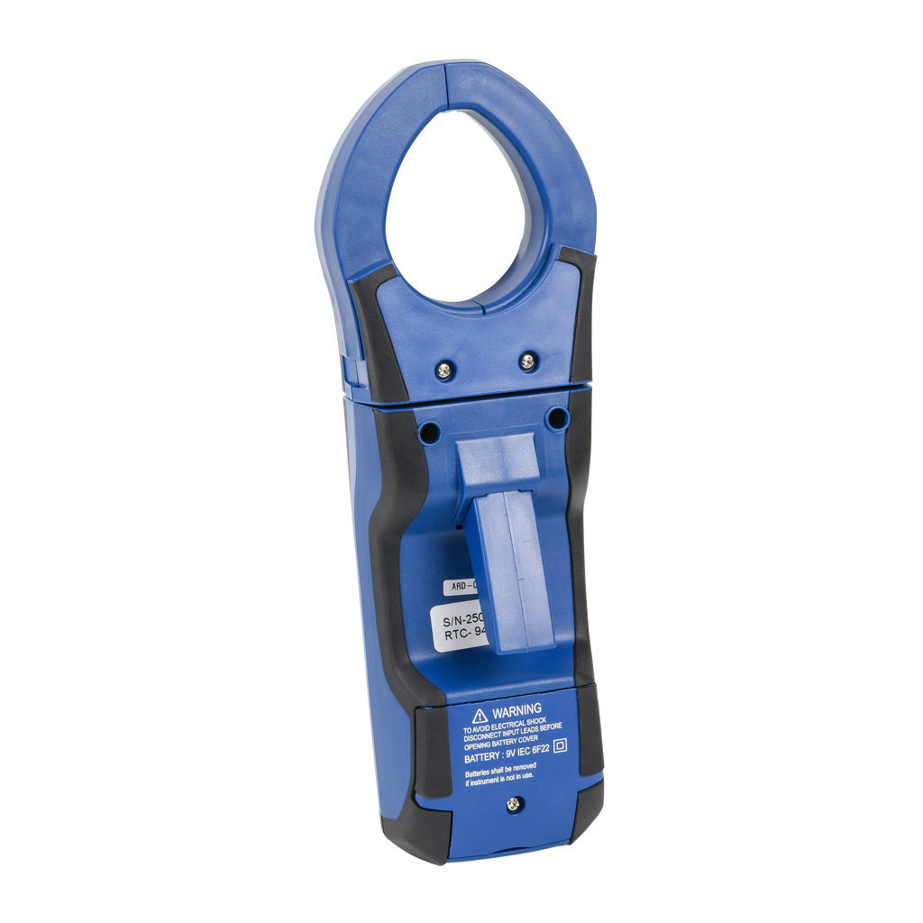 ARDENT clamp meter, AC/DC voltage, AC/DC current, resistance, capacitance, frequency and temperature, 1000A, CAT IV 600V/CAT lll 1000V, True RMS.-ARD-CM1000ACDC