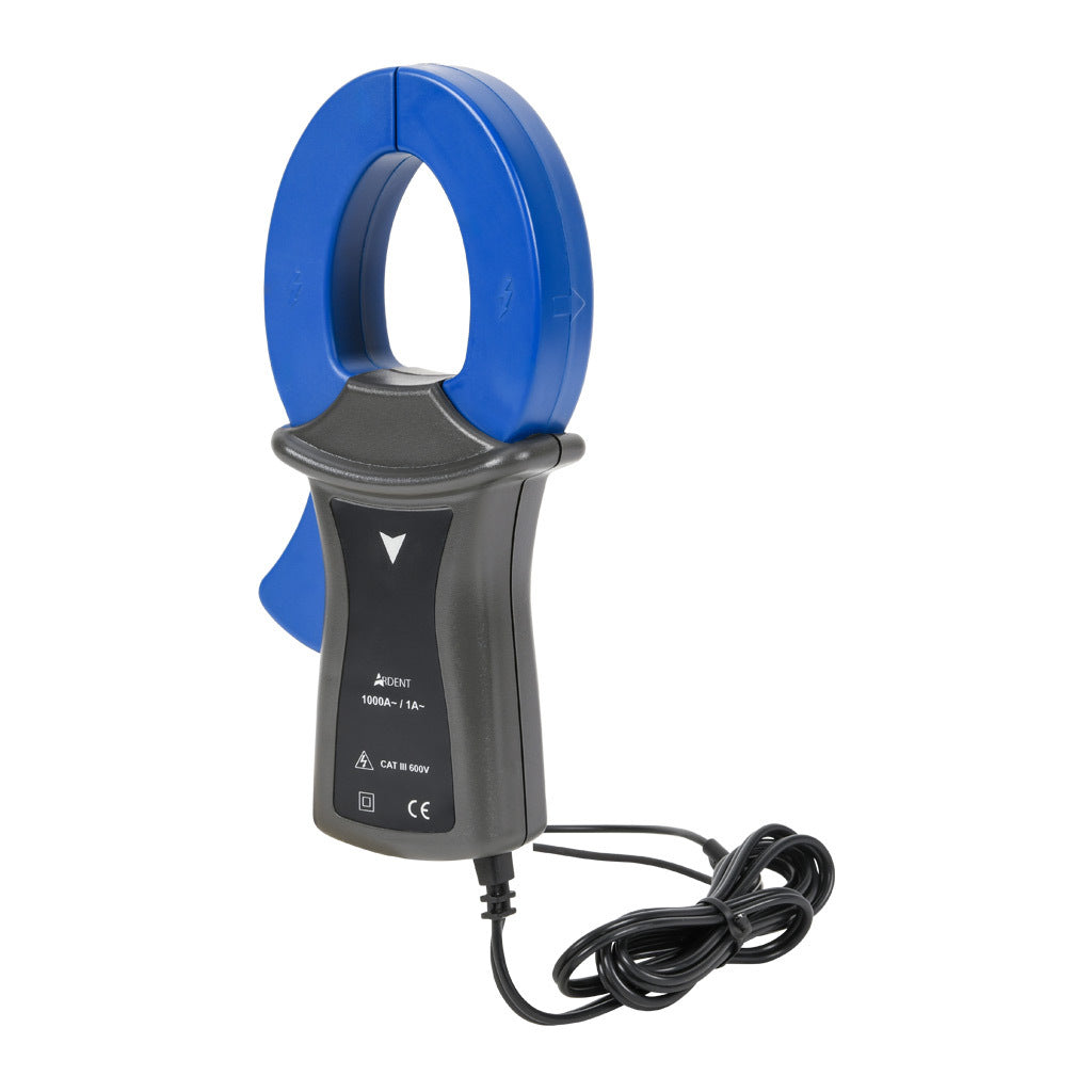 ARDENT clamp-on current probe, CAT III 600V, 1-1000A. For use with ARD-MM612, ARD-IT30. Instruction manual included.-ARD-CM-CLCT-1