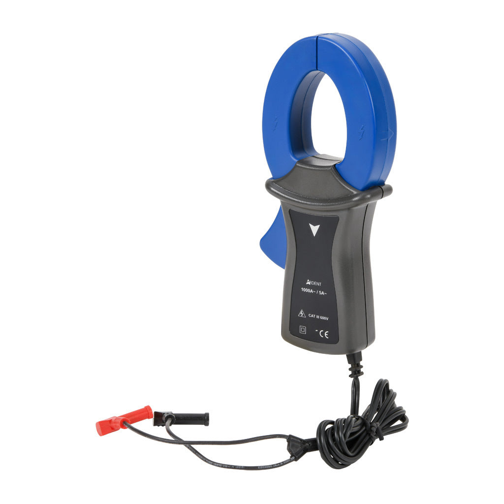 ARDENT clamp-on current probe, CAT III 600V, 10-1000A. For use with ARD-MM612, ARD-IT30. Instruction manual included.-ARD-CM-CLCT-5