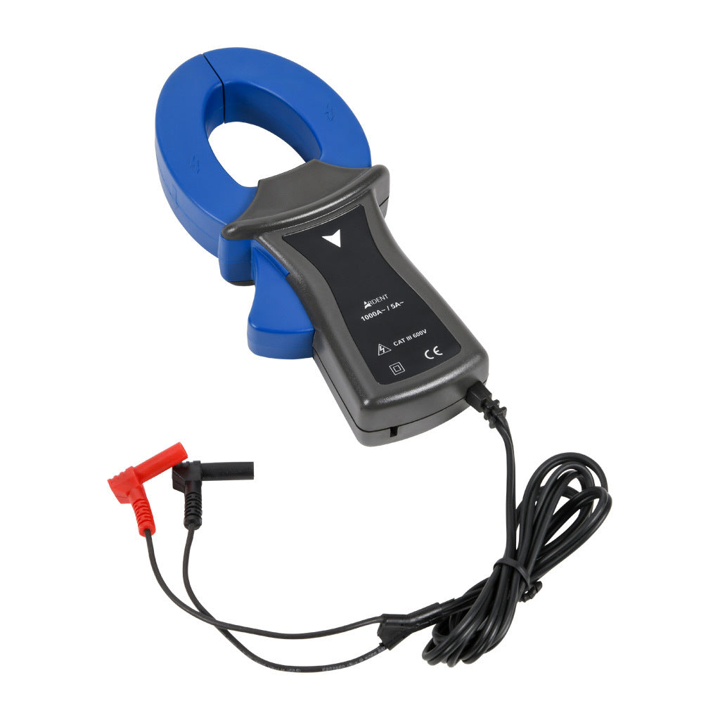 ARDENT clamp-on current probe, CAT III 600V, 10-1000A. For use with ARD-MM612, ARD-IT30. Instruction manual included.-ARD-CM-CLCT-5