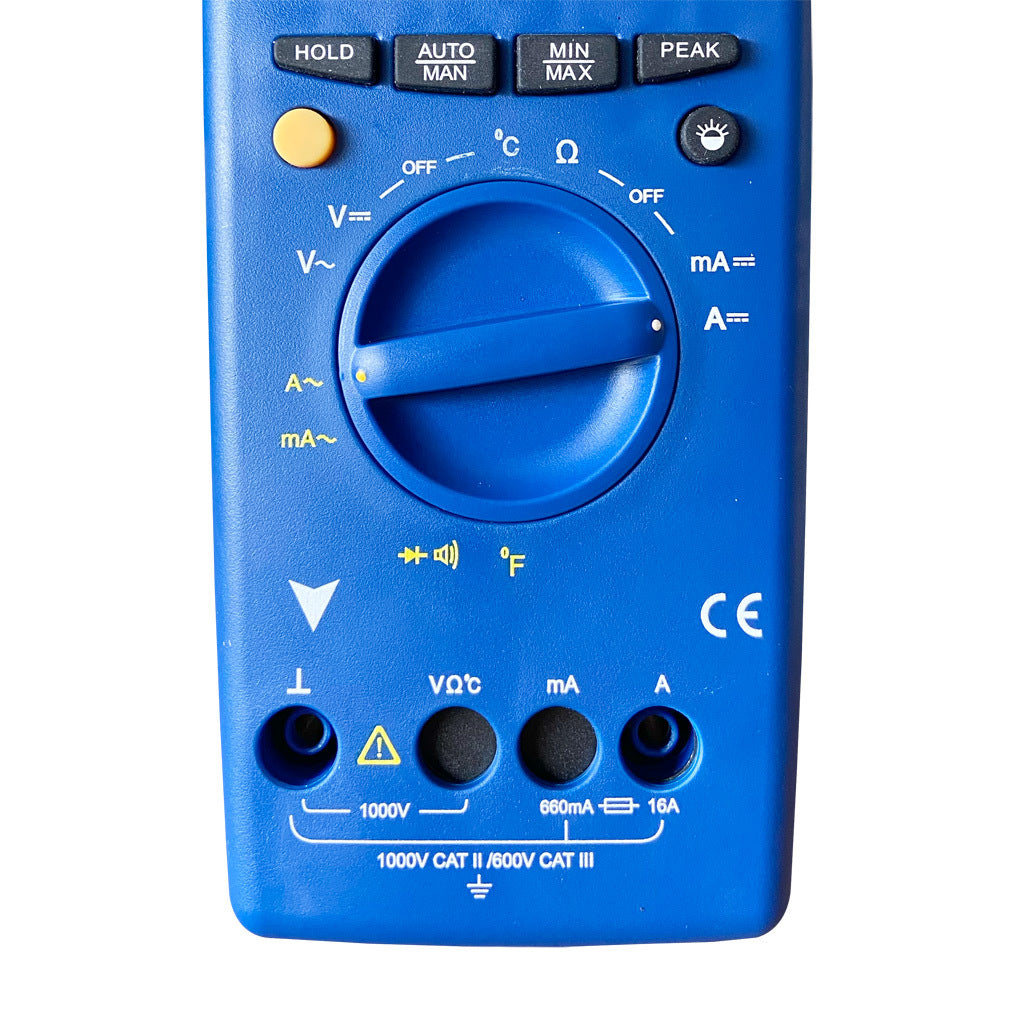 ARDENT multimeter, AC/DC voltage, AC/DC current, resistance, continuity and temperature, 16A, CAT IV 600V/CAT lll 1000V.-ARD-MM613