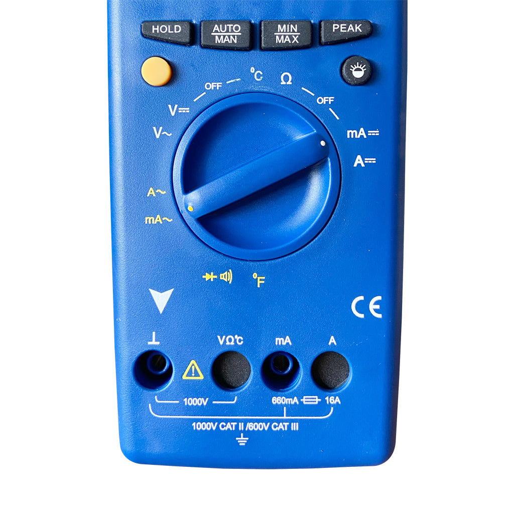 ARDENT multimeter, AC/DC voltage, AC/DC current, resistance, continuity and temperature, 16A, CAT IV 600V/CAT lll 1000V.-ARD-MM613