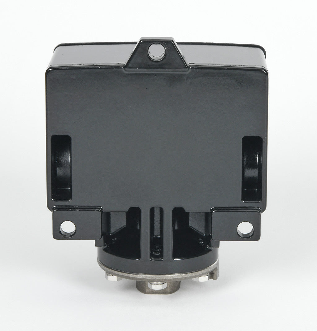 Ashcroft mechanical pressure switch, 60 to 400 psig set point, 7.0 to 33.6 psig deadband range, Viton sensing element, Viton seal(s), SPDT 15A, 1/4in female NPT process connection, 3/4in female NPT conduit opening.-B424V400