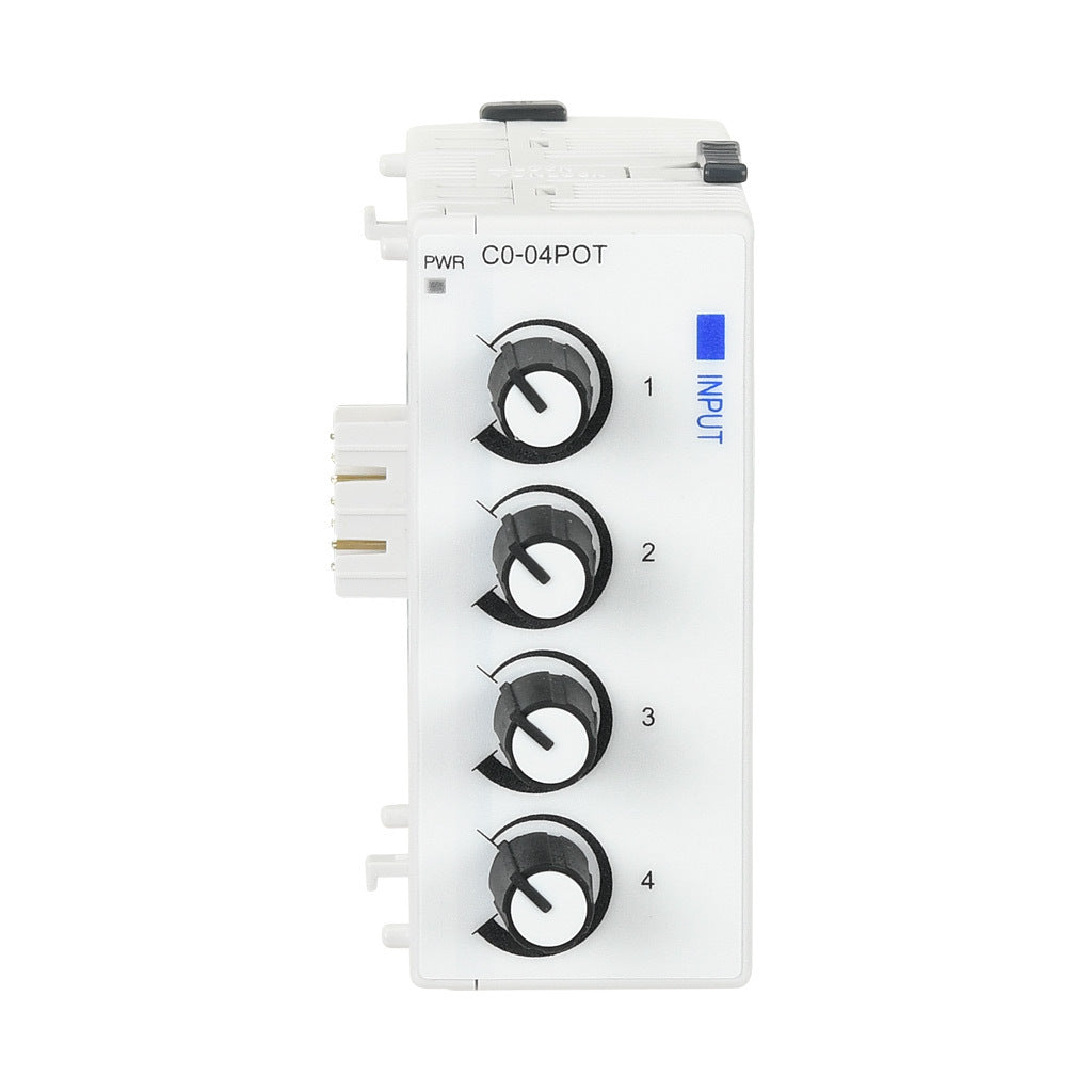 CLICK simulator input module, 4-channel, potentiometer, 12-bit.-C0-04POT