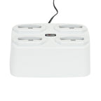 Code quad-bay battery charger, for use with Code battery CRA-B27DK-C298.-CRA-A274-P1-C298