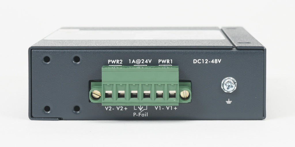 Advantech Modbus gateway, serial Master/Slave and Ethernet Client/Server, (2) Ethernet 10/100Base-T (RJ45) and (1) RS-232/422/485 (9-pin D-sub male) port(s), (64) simultaneous Ethernet connections, (32) serial device(s), 12-48 VDC required.-EKI-1221-CE
