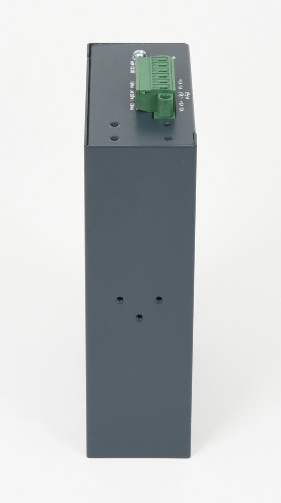 Advantech Modbus gateway, serial Master/Slave and Ethernet Client/Server, (2) Ethernet 10/100Base-T (RJ45) and (4) RS-232/422/485 (9-pin D-sub male) port(s), (64) simultaneous Ethernet connections, (128) serial device(s), 12-48 VDC required.-EKI-1224-CE