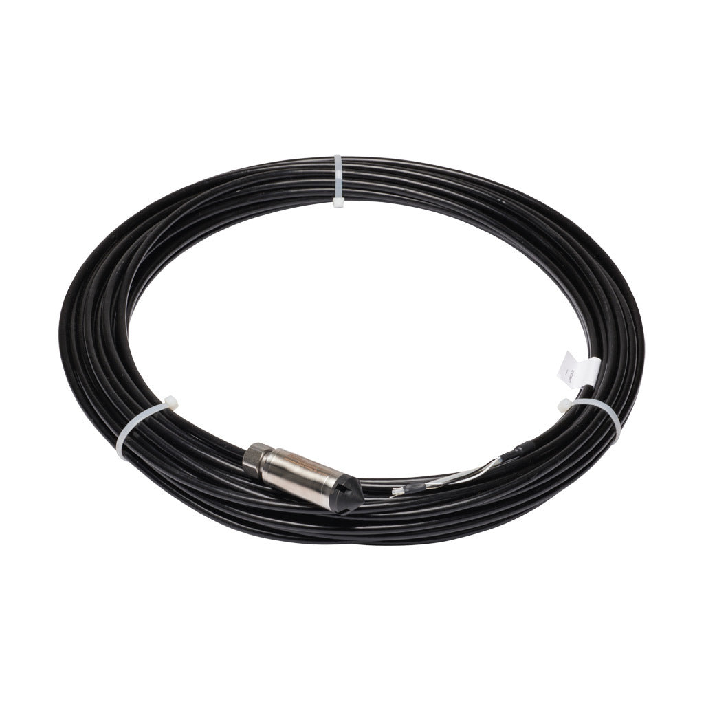 AchieVe hydrostatic submersible level transmitter, 0 to 15 psig (34.6ft of water column) sensing range, Output: 1-channel, output current signal range(s) of 4-20 mA, 0.825in diameter housing, shielded and vented 60ft cable.-ELT-015-L60