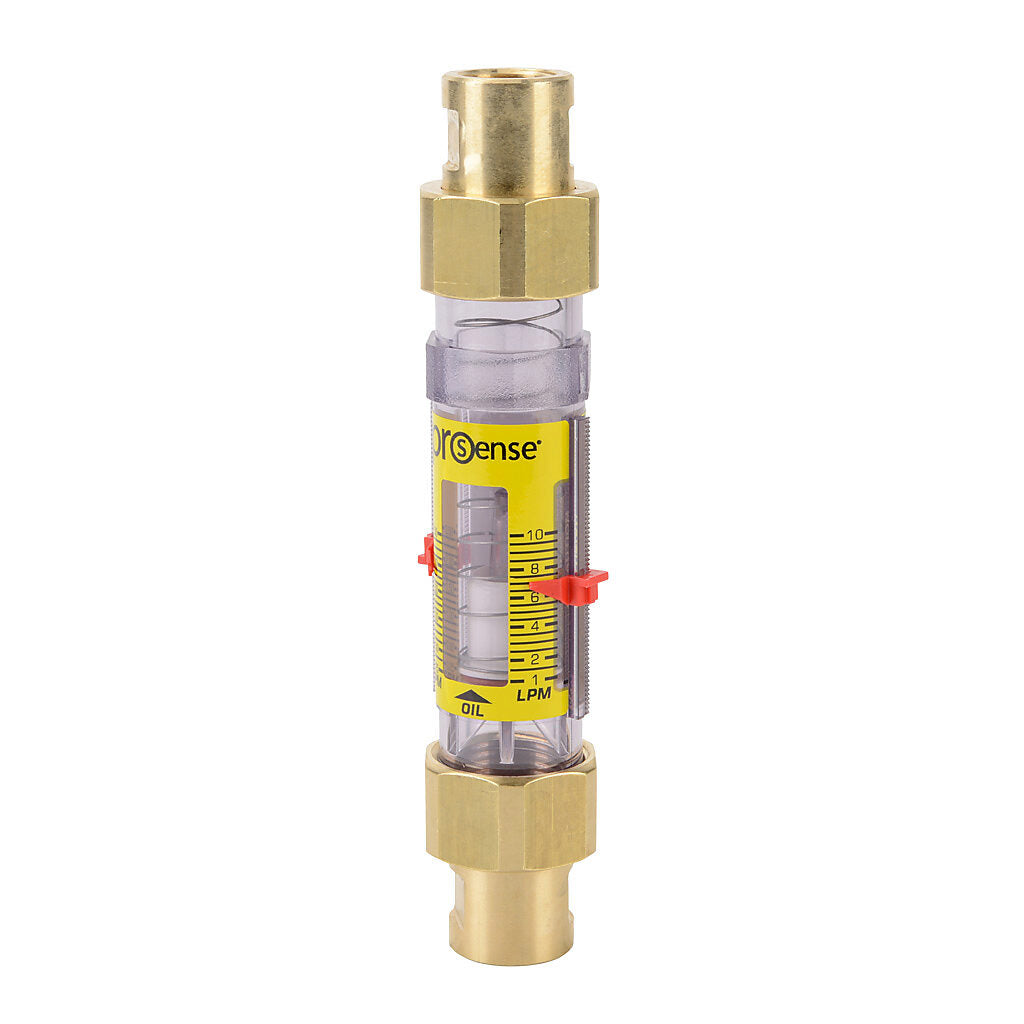 Oil Mechanical Flow Meter: variable area, 0.25 to 2.5 GPM (PN# FG1P ...