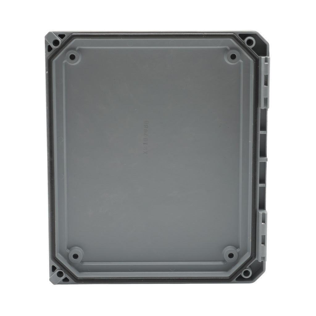 AttaBox opaque door, fiberglass reinforced polyester, Pantone 428 C glacier gray. For use with 10 x 8in (HxW) Freedom series enclosures.-FR1008CVR