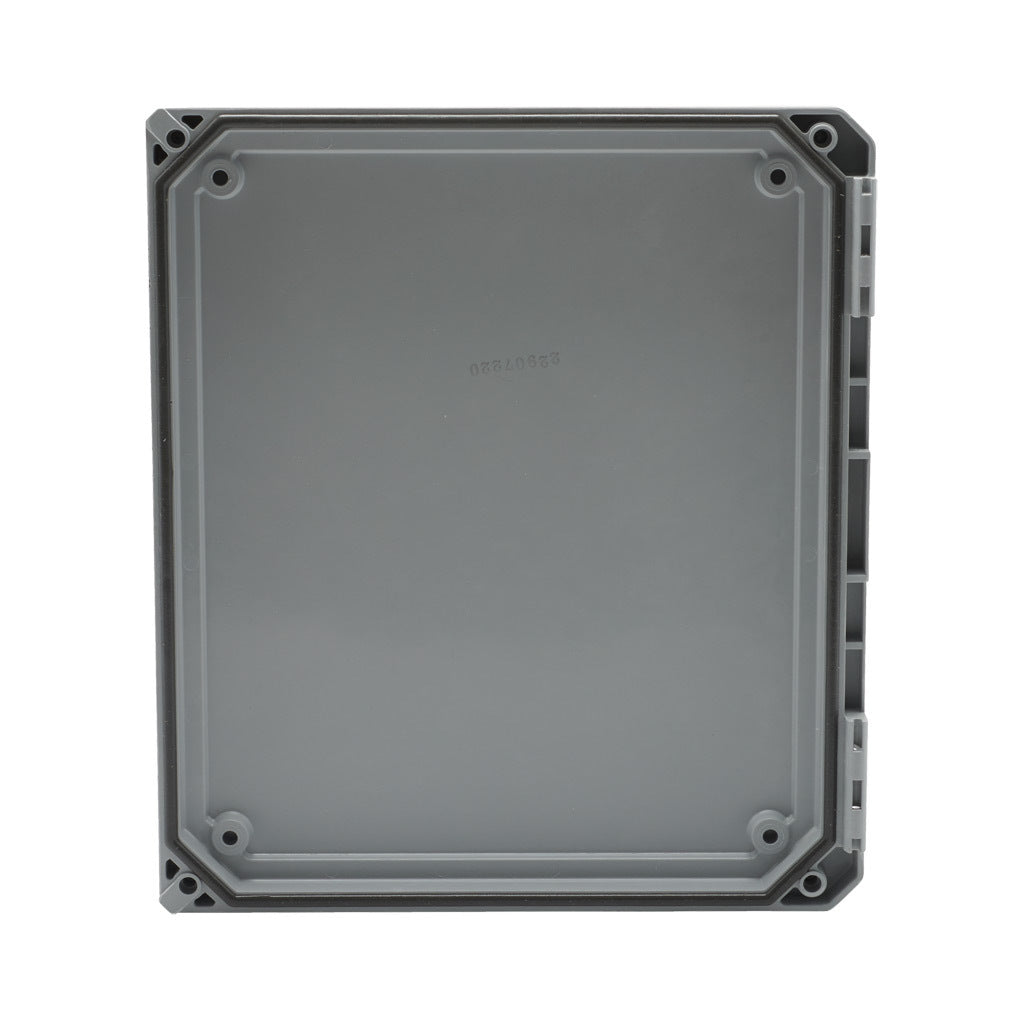 AttaBox opaque door, fiberglass reinforced polyester, Pantone 428 C glacier gray. For use with 12 x 10in (HxW) Freedom series enclosures.-FR1210CVR