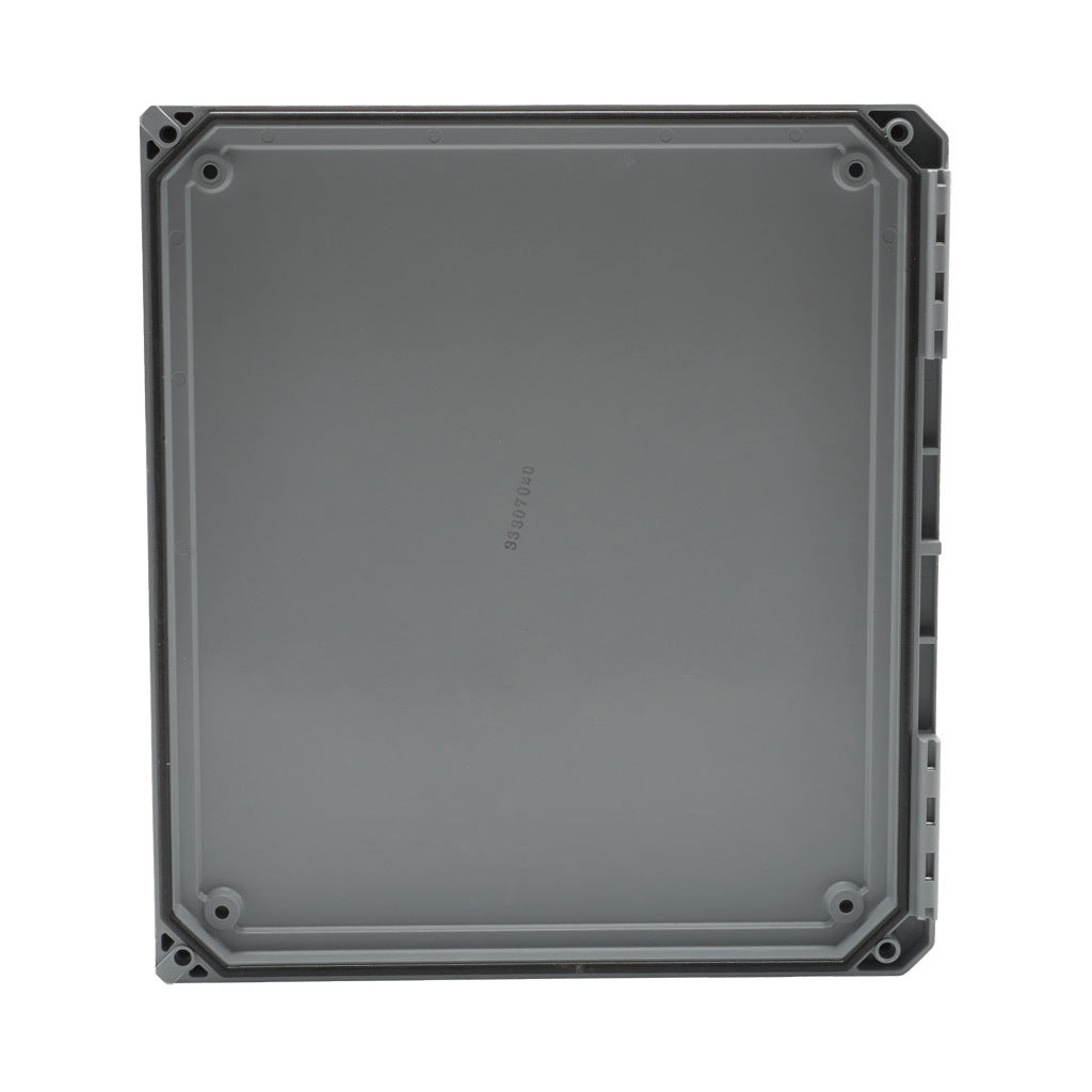 AttaBox opaque door, fiberglass reinforced polyester, Pantone 428 C glacier gray. For use with 14 x 12in (HxW) Freedom series enclosures.-FR1412CVR
