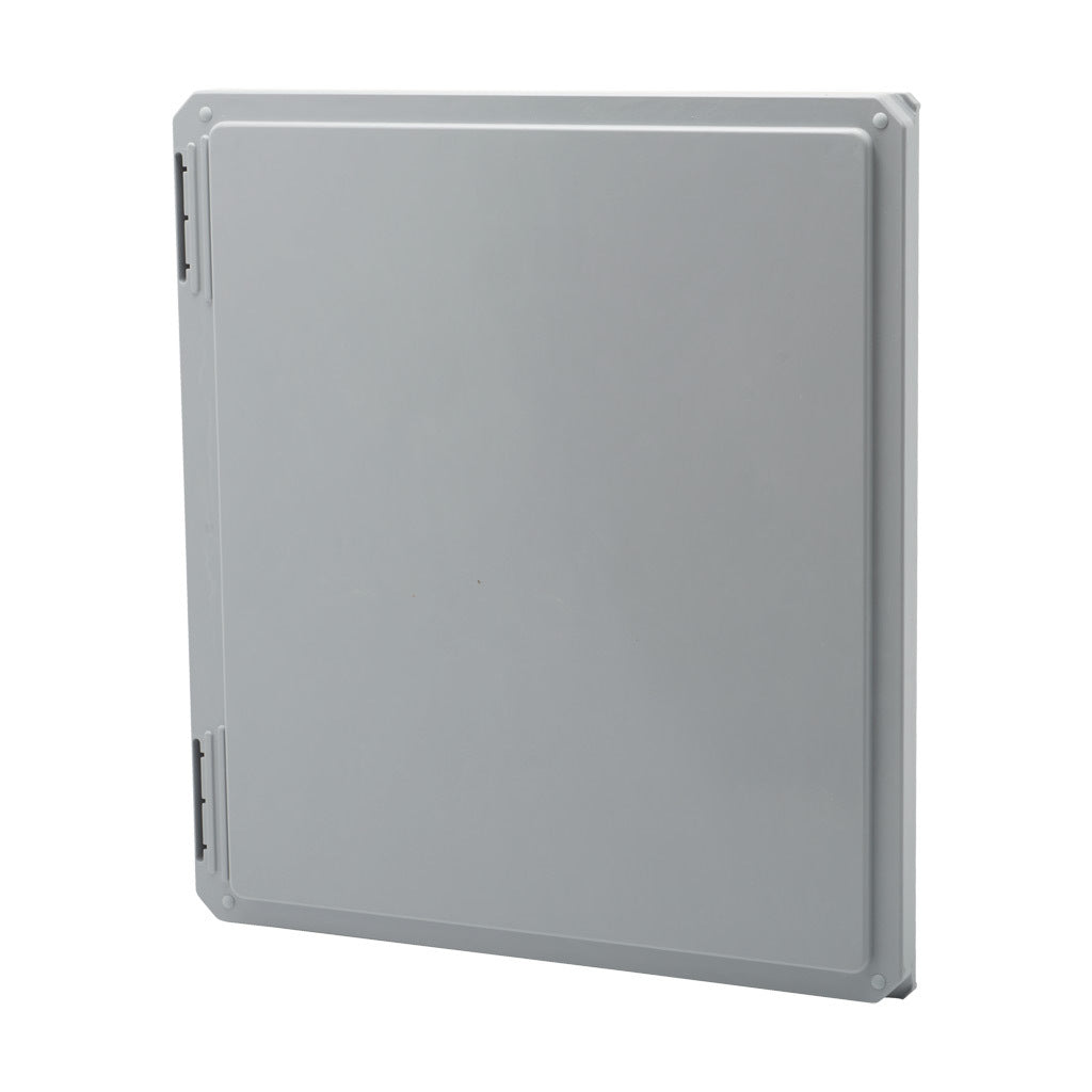 AttaBox opaque door, fiberglass reinforced polyester, Pantone 428 C glacier gray. For use with 16 x 14in (HxW) Freedom series enclosures.-FR1614CVR