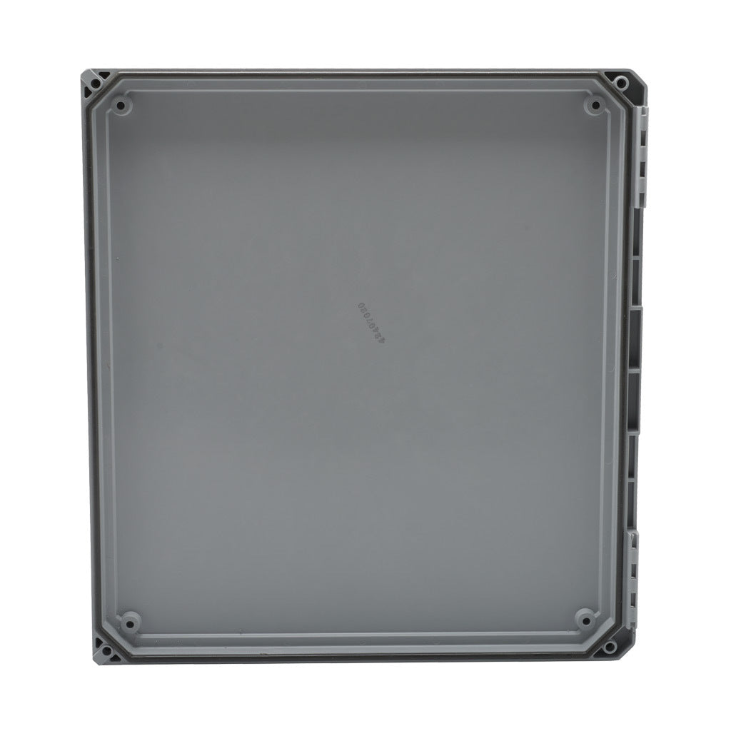 AttaBox opaque door, fiberglass reinforced polyester, Pantone 428 C glacier gray. For use with 18 x 16in (HxW) Freedom series enclosures.-FR1816CVR