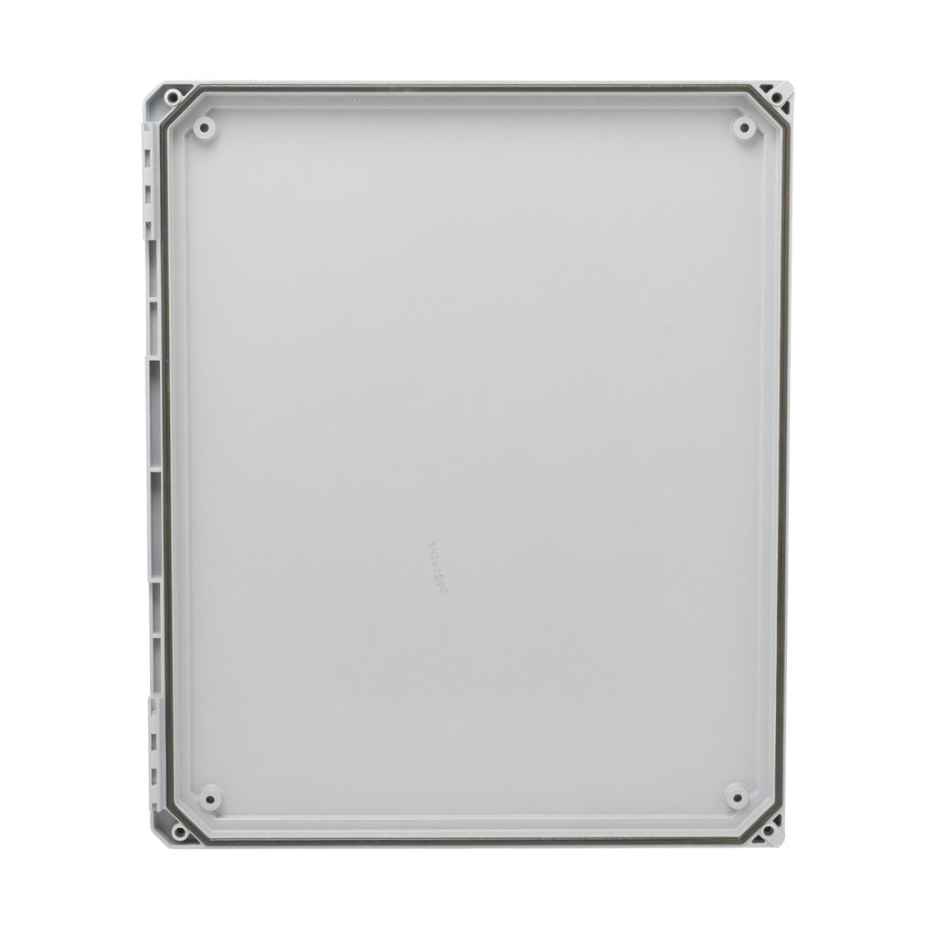 AttaBox opaque door, fiberglass reinforced polyester, Pantone 428 C glacier gray. For use with 20 x 16in (HxW) Freedom series enclosures.-FR2016CVR