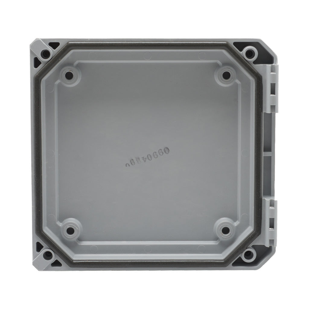 AttaBox opaque door, fiberglass reinforced polyester, Pantone 428 C glacier gray. For use with 6 x 6in (HxW) Freedom series enclosures.-FR606CVR