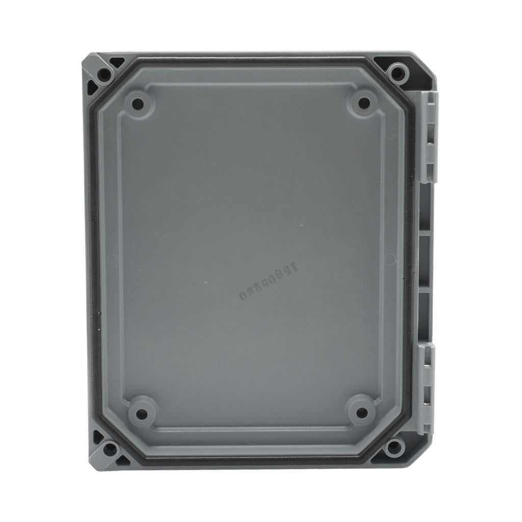 AttaBox opaque door, fiberglass reinforced polyester, Pantone 428 C glacier gray. For use with 8 x 6in (HxW) Freedom series enclosures.-FR806CVR