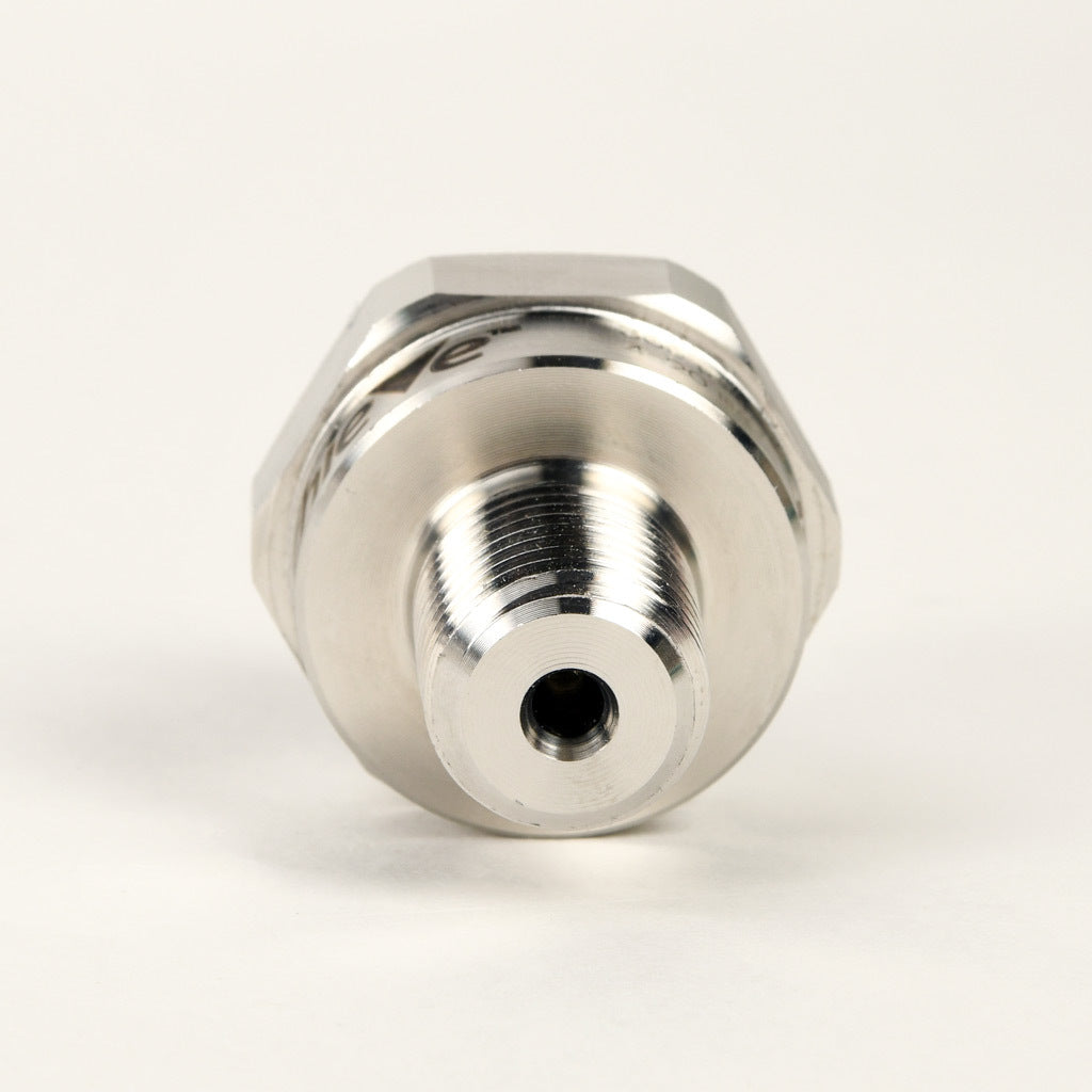 AchieVe pressure transmitter, 0 to 300 psig range, +/- 1% accuracy, stainless steel sensing element, 4-20 mA analog output, 1/4in male NPT process connection, 9-32 VDC operating voltage, 4-pin M12 quick-disconnect.-LPPT25-20-0300H
