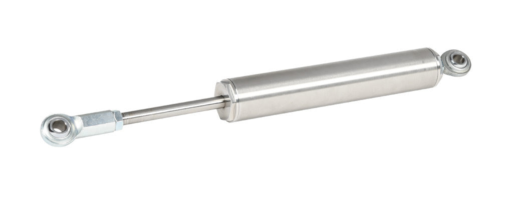 Alliance Sensors inductive linear position sensor, pivoting slide, 100mm stroke, 12.5mm shaft diameter, 4-20 mA output, 45mm diameter x 250.9mm body, rod eyes mount, 5-pin M12 quick-disconnect.-LVI45-100R-01-20S