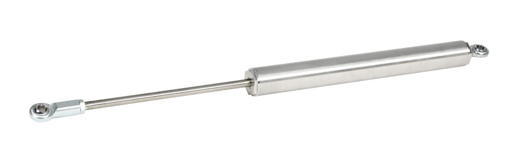 Alliance Sensors inductive linear position sensor, pivoting slide, 250mm stroke, 12.5mm shaft diameter, 4-20 mA output, 45mm diameter x 403.3mm body, rod eyes mount, 5-pin M12 quick-disconnect.-LVI45-250R-01-20S