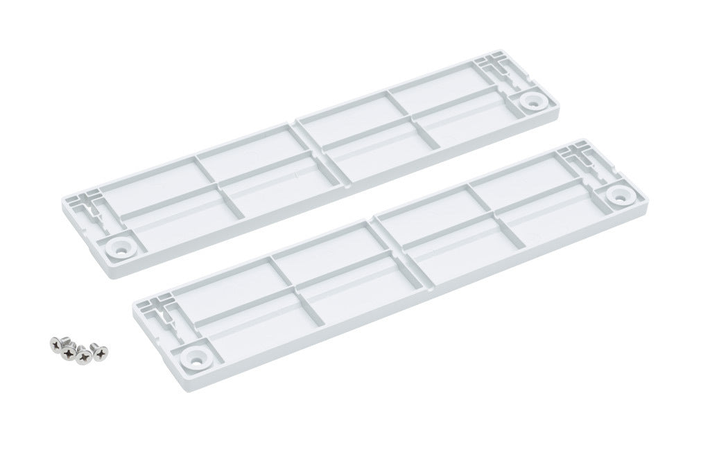 AttaBox mounting flanges, replacement, polycarbonate. For use with 16in wide Heartland series enclosures. Includes (2) mounting flanges and mounting hardware.-MFK16